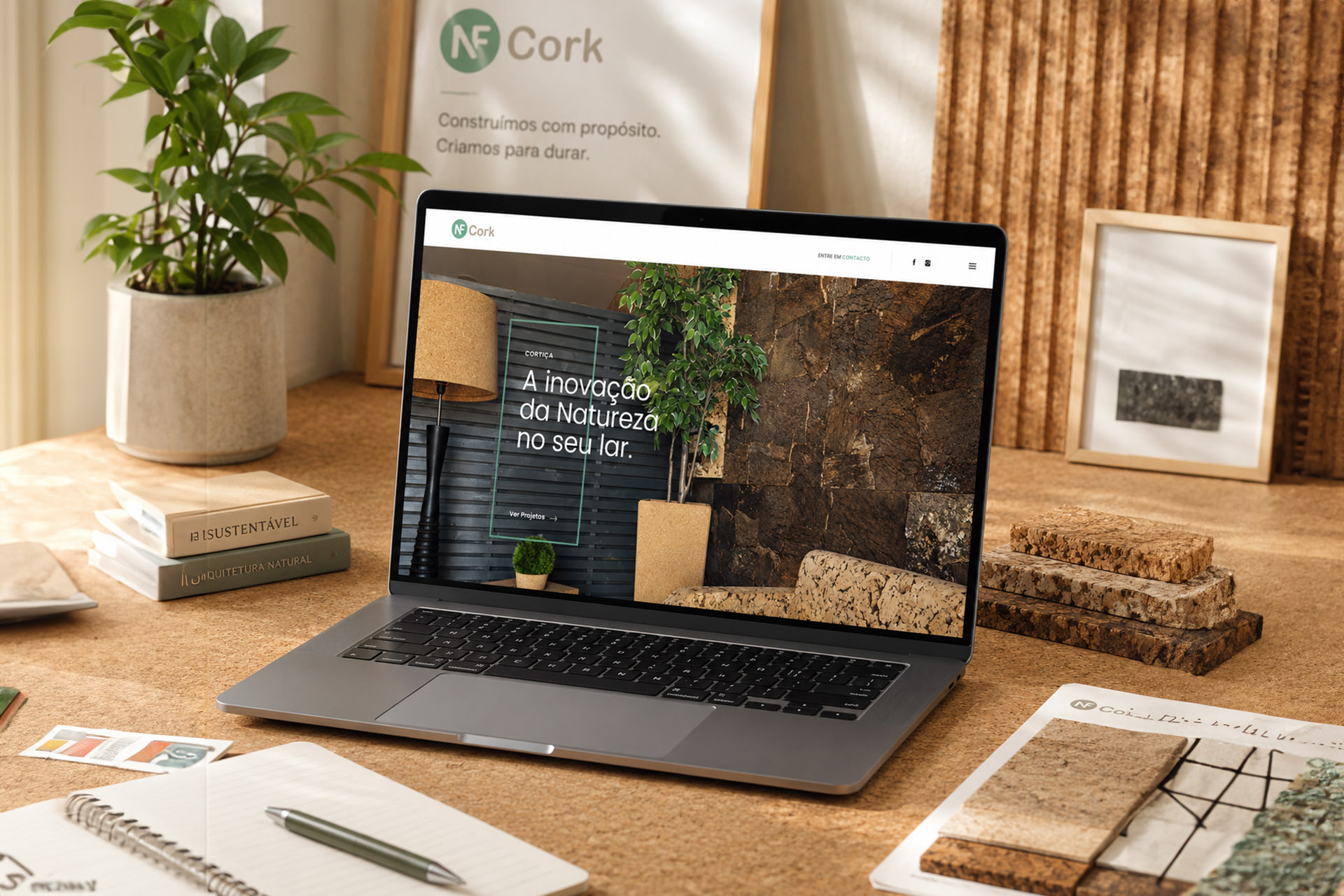 Web design para NF Cork